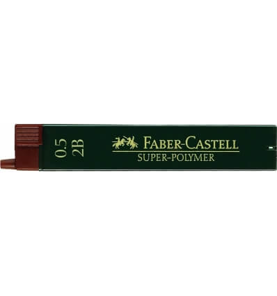 Faber-Castell Feinmine SUPER POLYMER 0,5mm 2B