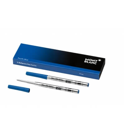 MONTBLANC REFILL BP F 2x1 PACIFIC BLUE