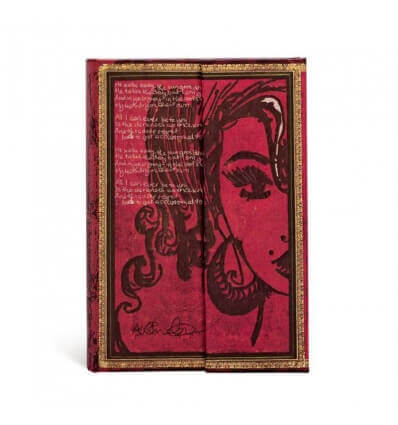 Paperblanks Notizbuch Amy Winehouse, Tears Dry Mini LIN 176 Seiten