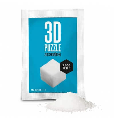 liebeskummerpillen 3D-Puzzle Zuckerwürfel