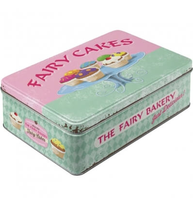 Nostalgic Art Vorratsdose flach Fairy Cakes
