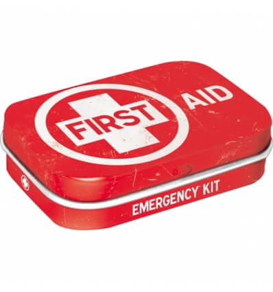 Nostalgic Art Pillendose First Aid Red