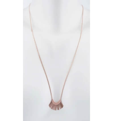 STEPHISIMO Kette lang 60cm rosévergoldet Needle