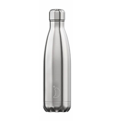 CHILLY´S Bottle - Metals / Stainless Steel Silver 500ml - CHILLY´S