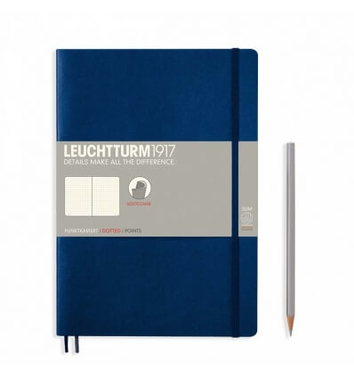 Leuchtturm Marine, Softcover, Composition (B5), dotted -