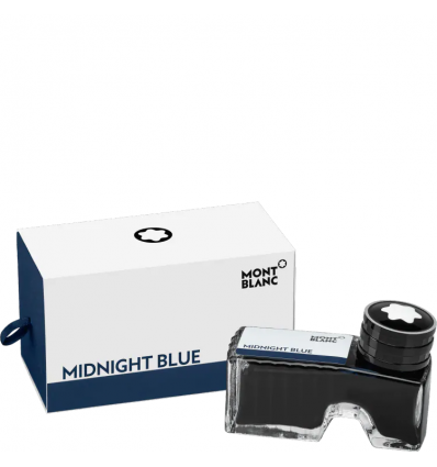 MONTBLANC Tintenfass MIDNIGHT BLUE 60ml non-perma.