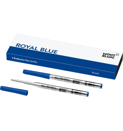 MONTBLANC REFILLS BP B 2x1 ROYAL BLUE