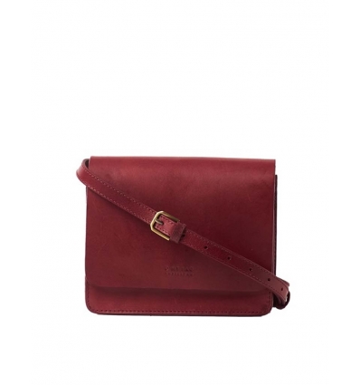 O MY BAG AUDRY MINI Eco-Ruby Classic Leather