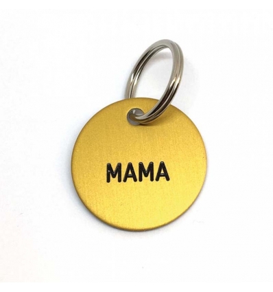 familie von quast - Schlüsselanhänger Gold Spot Mama