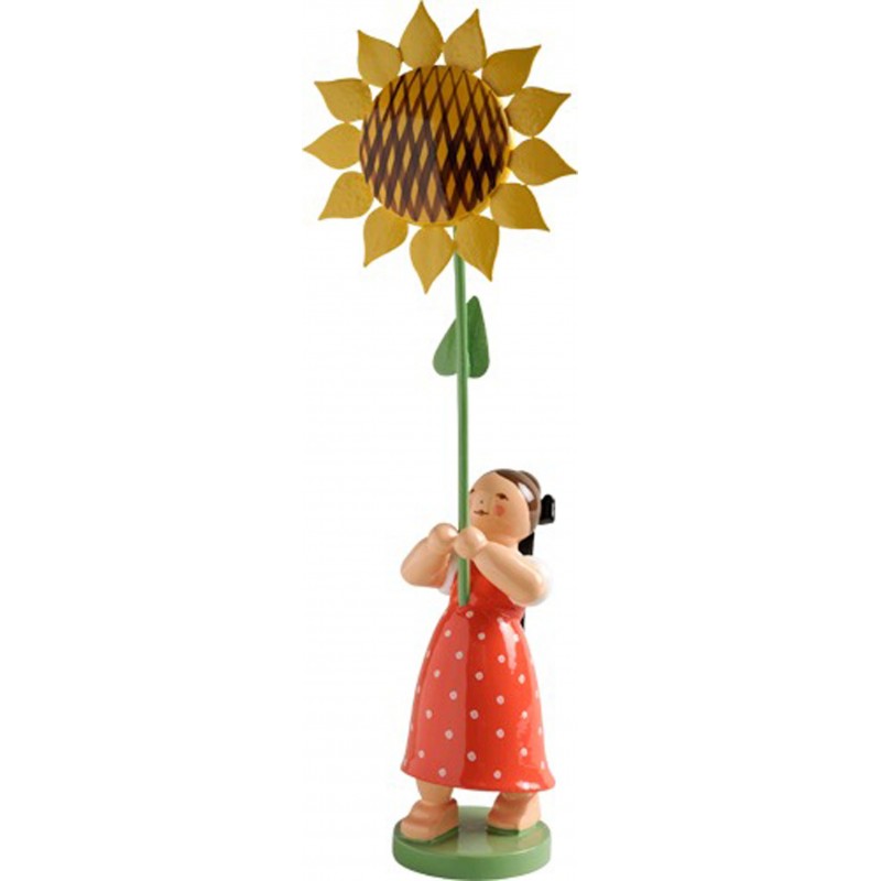 WENDT & KÜHN Blumenkinder, Mädchen mit Sonnenblume