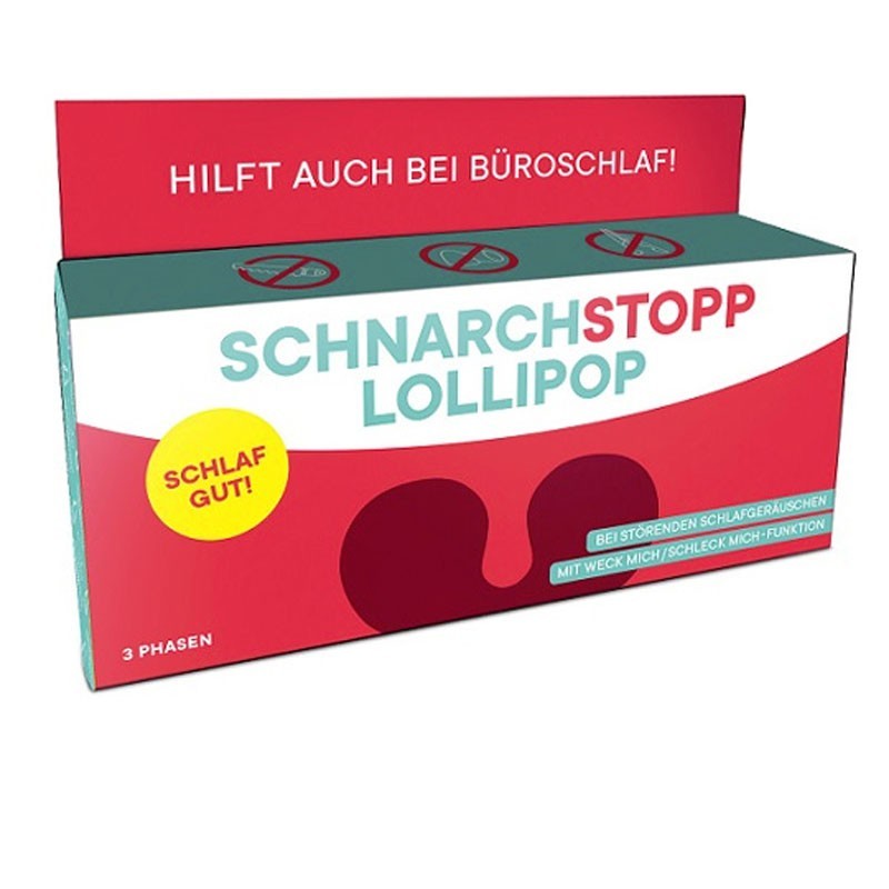liebeskummerpillen Schnarch Stopp Lollipop