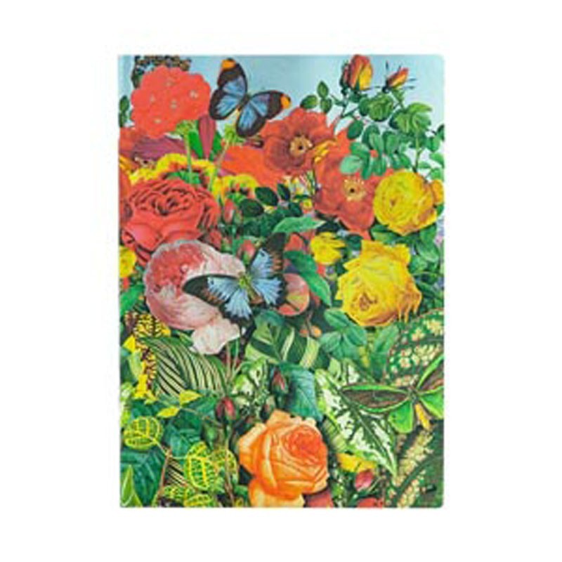 Paperblanks Notizbuch Flexis Schmetterlingsgarten Midi LIN