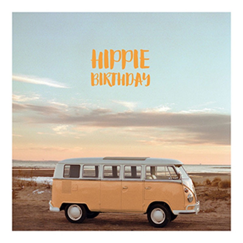 Hey!Cards KK Bus Hippie Birthday
