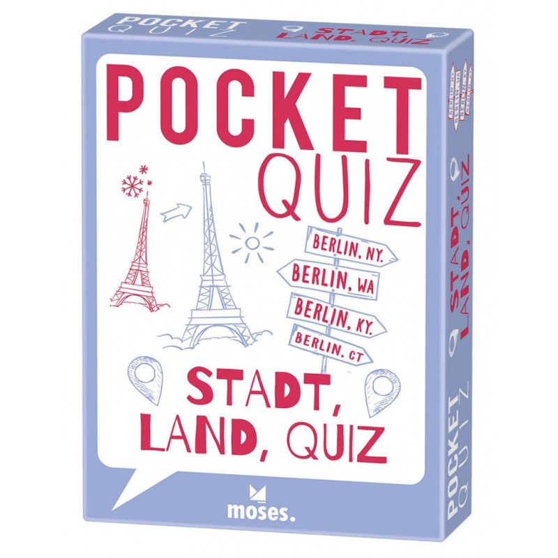 moses. Pocket Quiz Stadt, Land, Quiz
