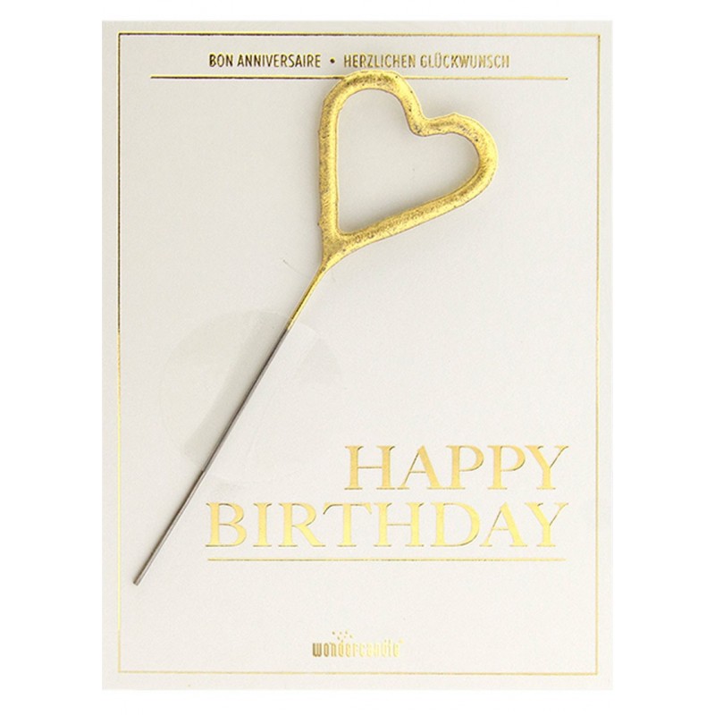 wondercandle Mini Wondercard Happy Birthday