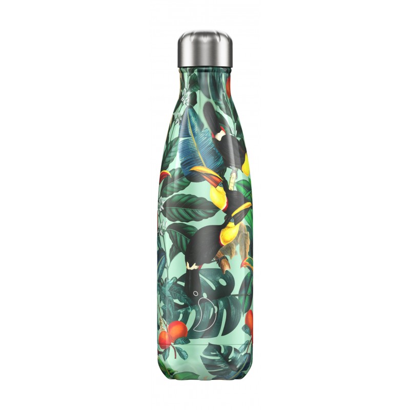 CHILLY´S Bottle - Tropical / Toucan 3D 500ml
